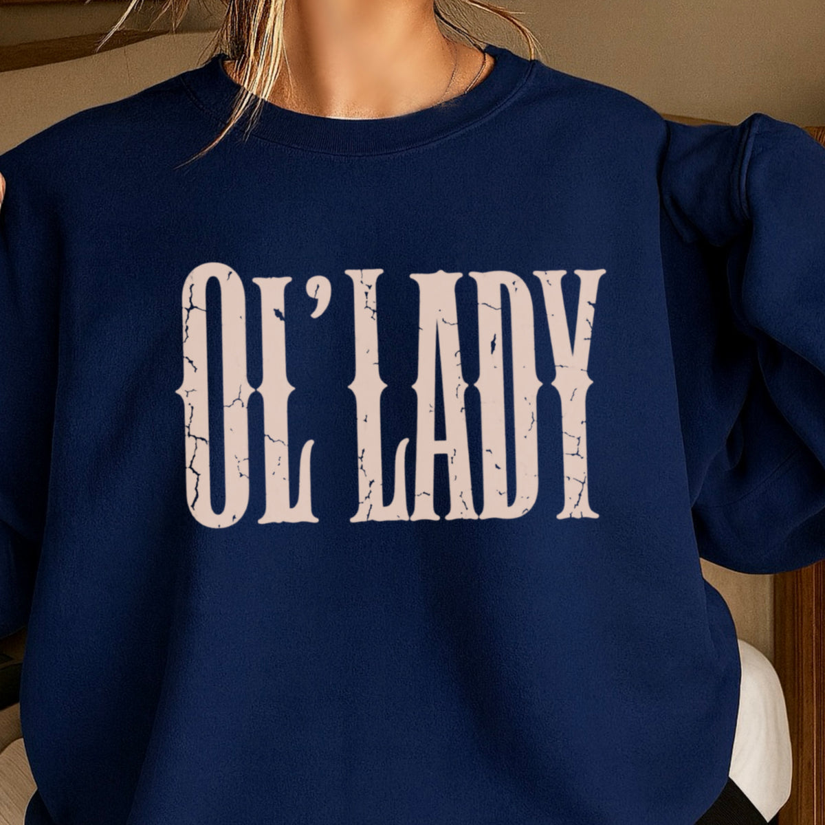 Ol’ Lady Crewneck Sweatshirt