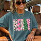 Merry Christmas Comfort Color Graphic Tee
