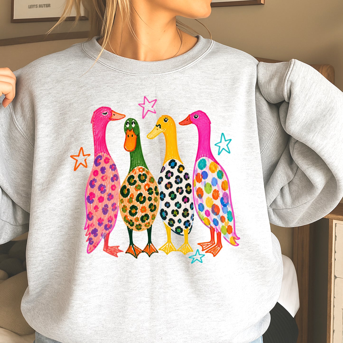 Mallard Ducks Crewneck Sweatshirt