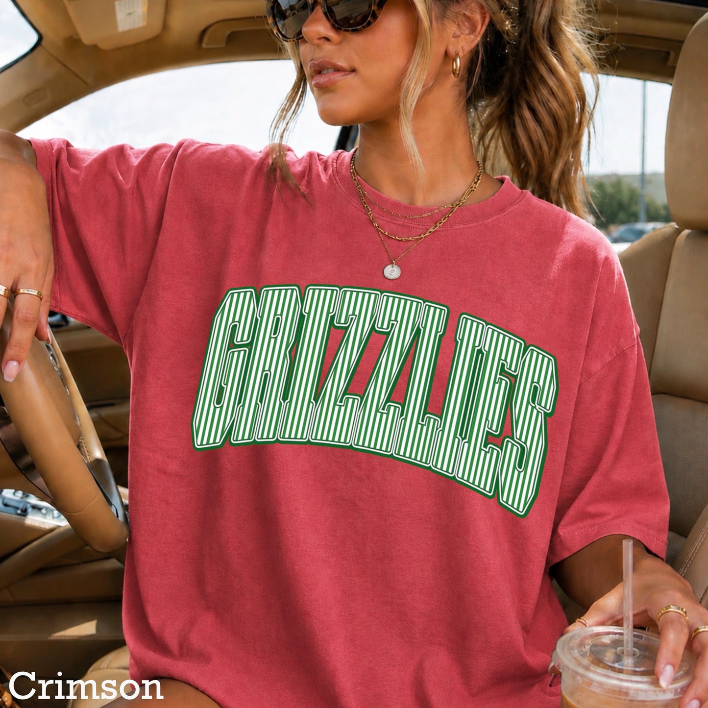 Grizzlies Comfort Color Graphic Tee