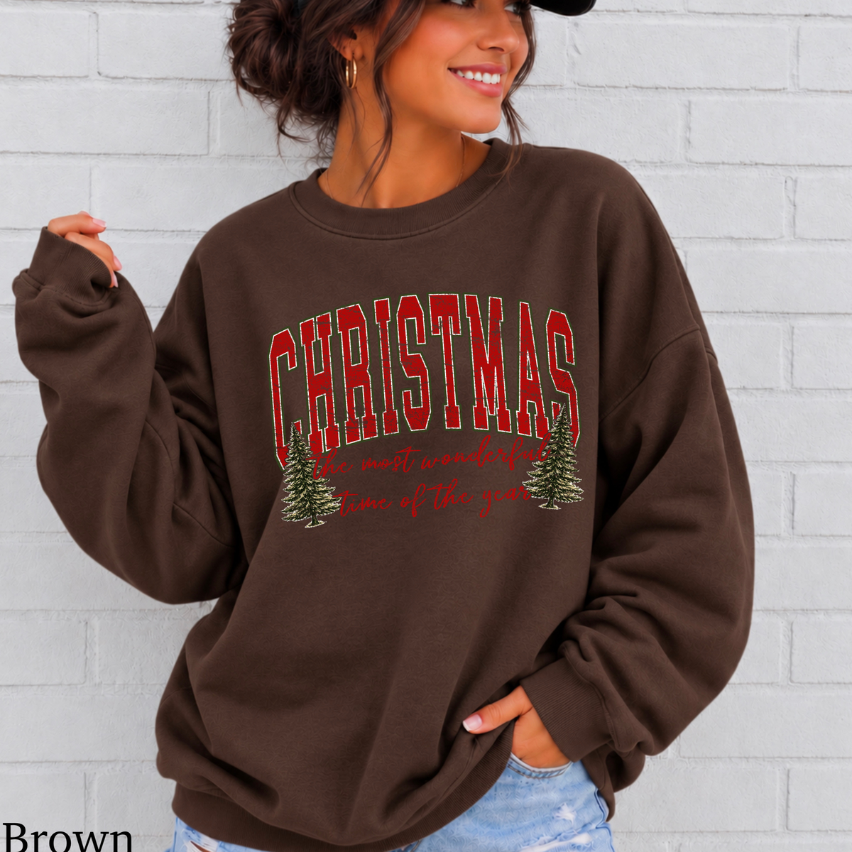 The Most Wonderful Time Of The Year Christmas Crewneck Sweatshirt