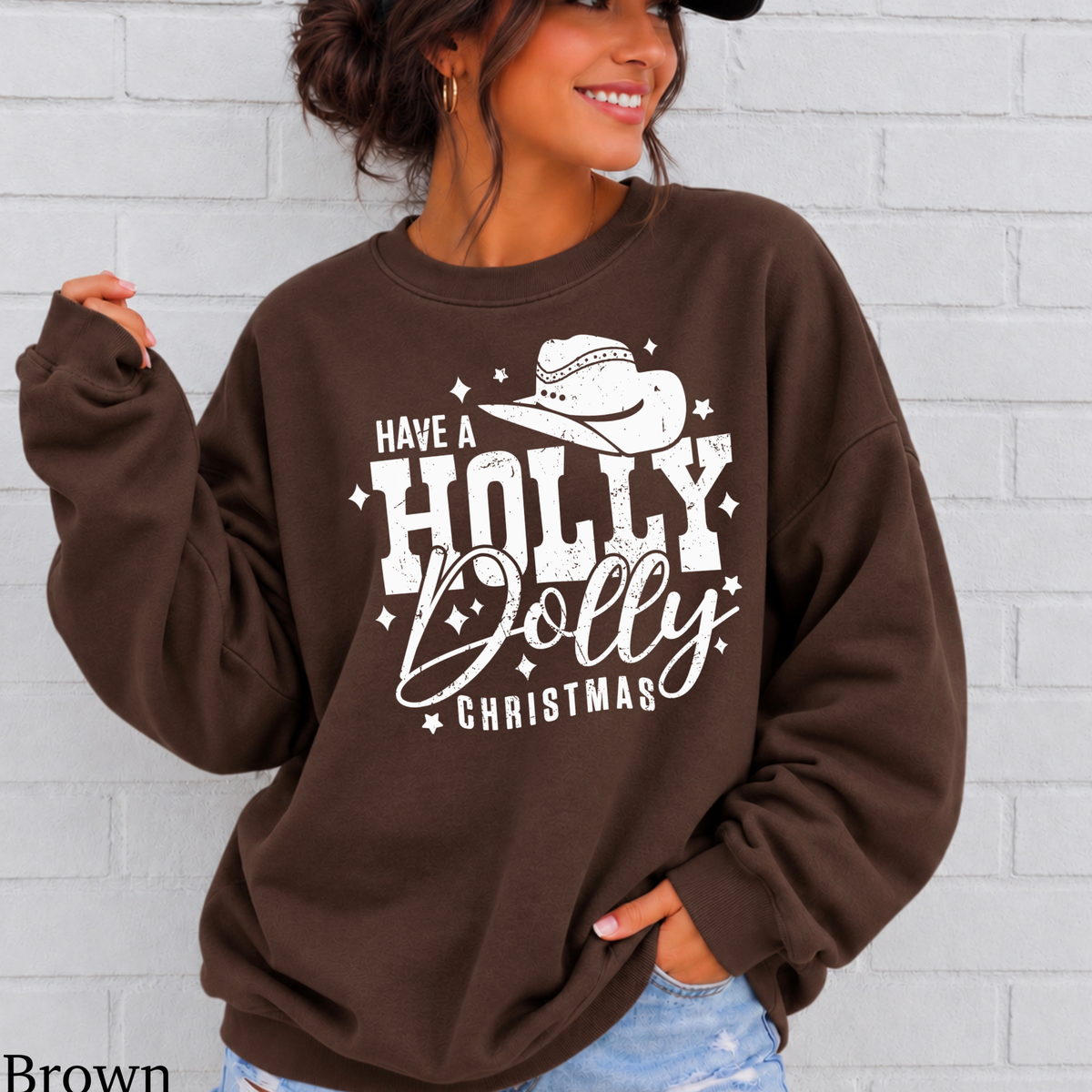 Have A Holly Christmas Crewneck Sweatshirt
