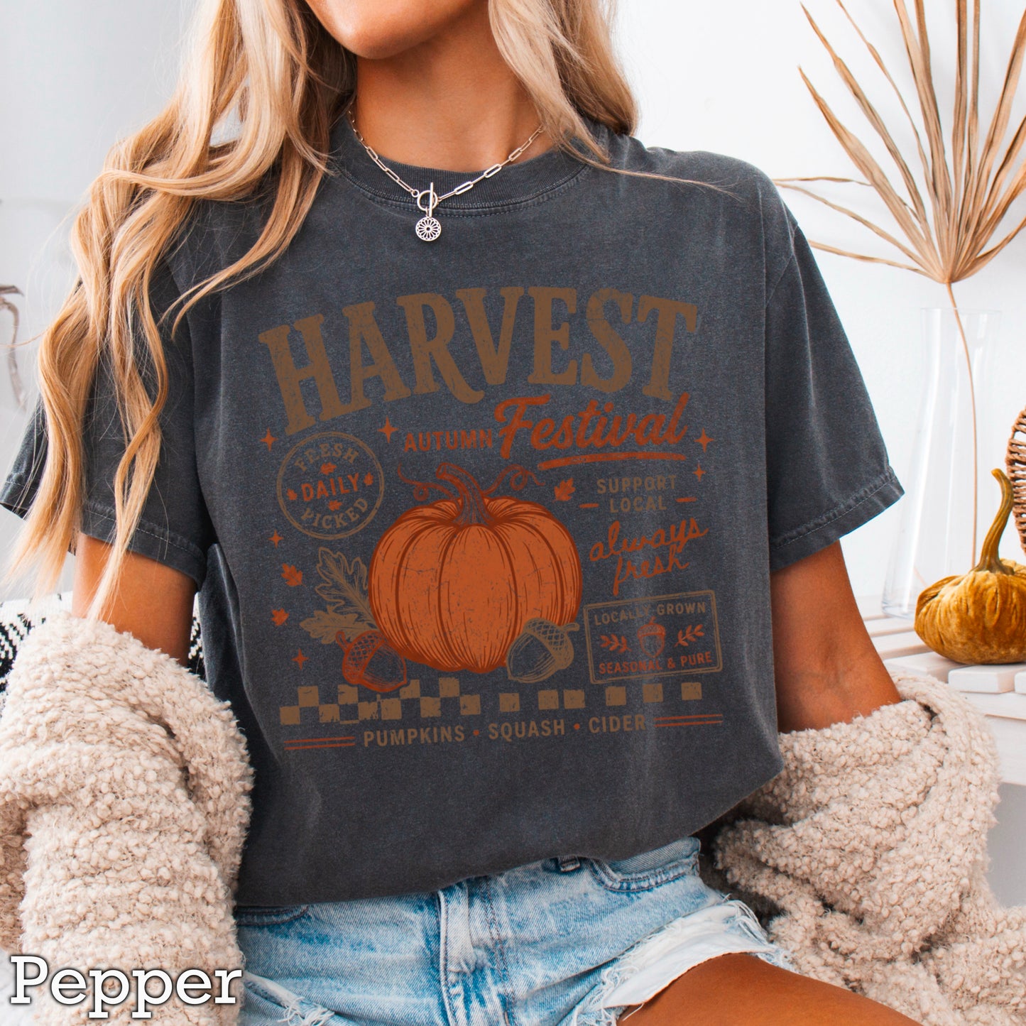 Harvest Festival Comfort Color Graphic Tee