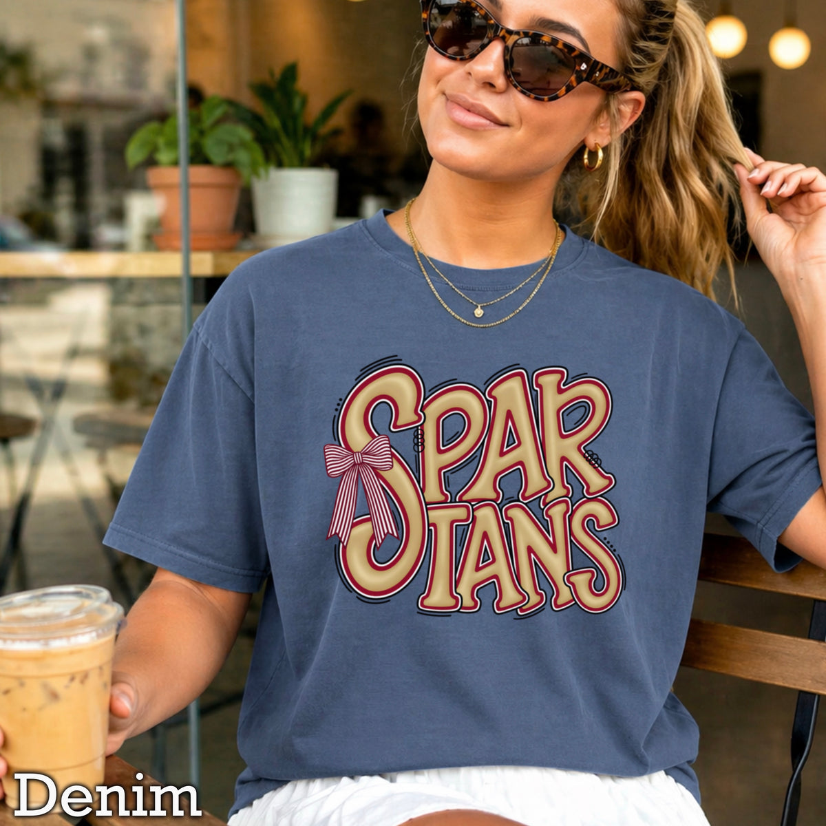 Spartans Comfort Color Graphic Tee