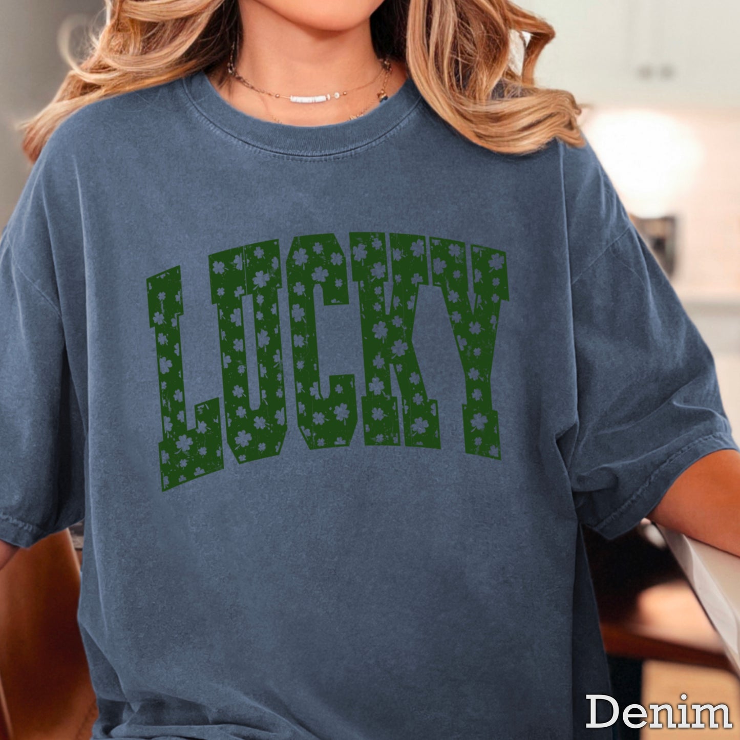 Lucky St. Patrick’s Day Comfort Color Graphic Tee