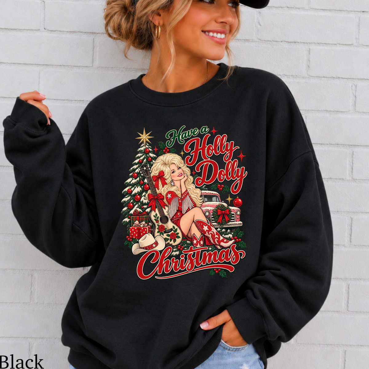 Have A Holly Christmas Crewneck Sweatshirt