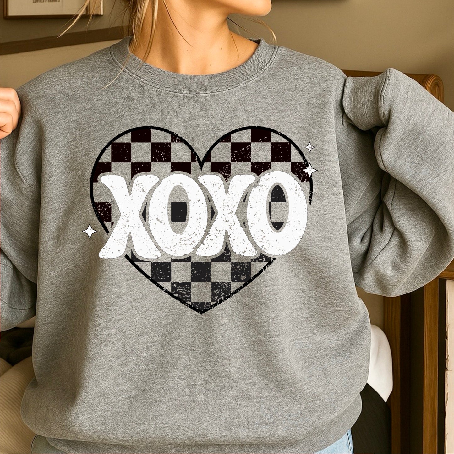 Xoxo Valentine’s Day Crewneck Sweatshirt