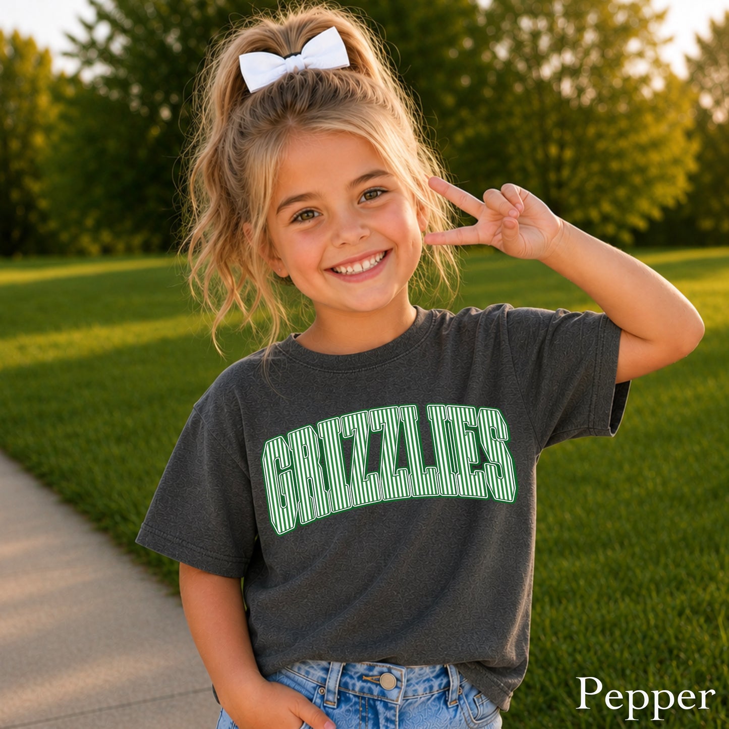 Grizzlies Youth Comfort Color T-Shirt
