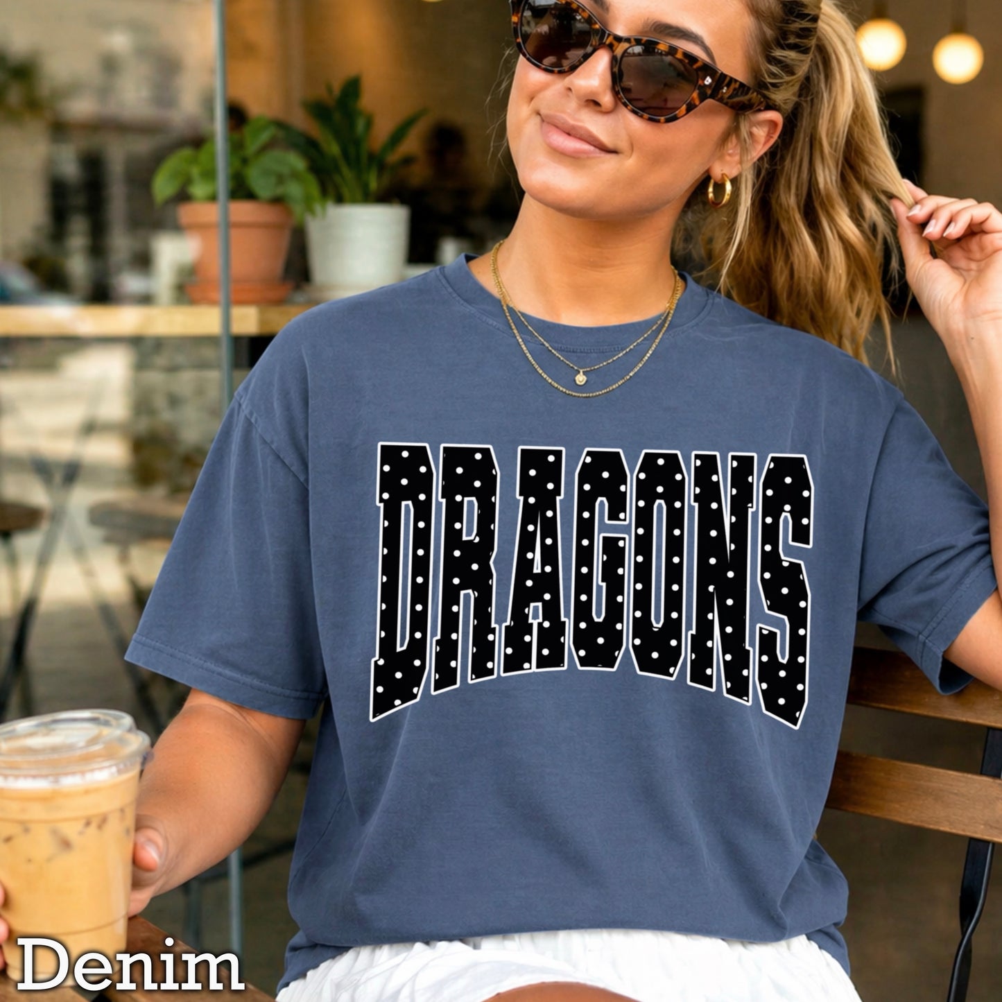 Dragons Comfort Color Graphic Tee