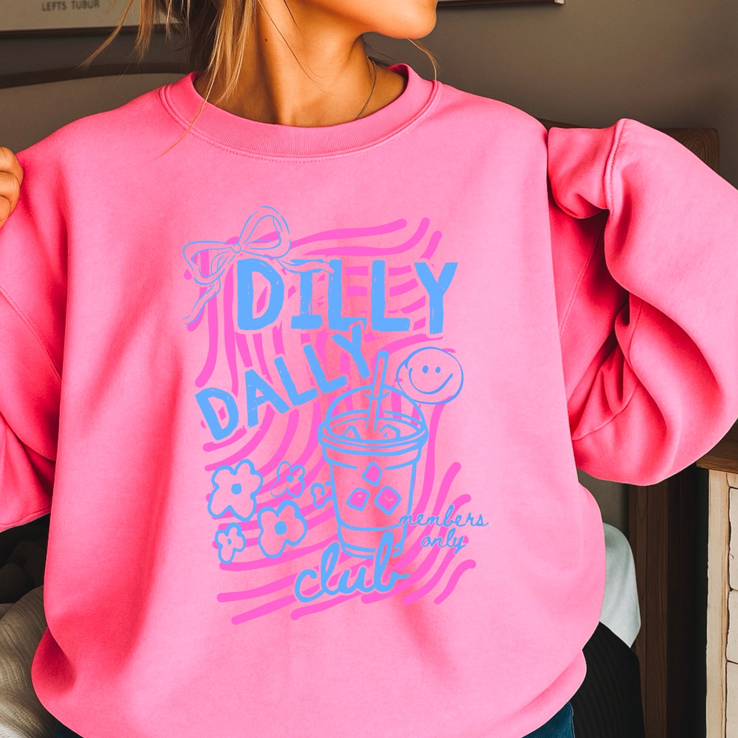 Dilly Dally Club Crewneck Sweatshirt