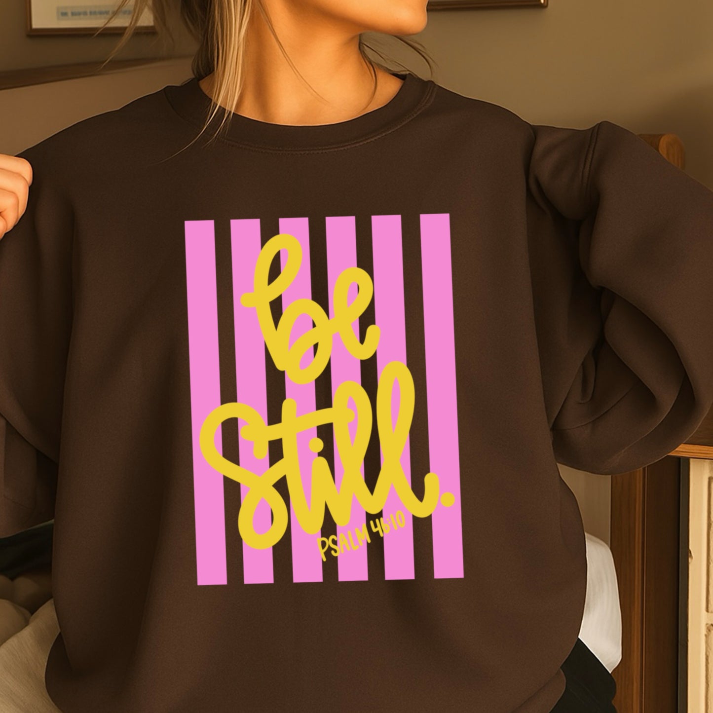 Be Still Crewneck Sweatshirt