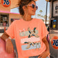 Mallard Ducks & Bows Comfort Color Graphic Tee