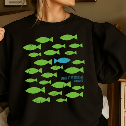 Called To Be Different Christian Crewneck Sweatshirt