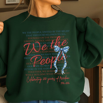We The People Crewneck Sweatshirt