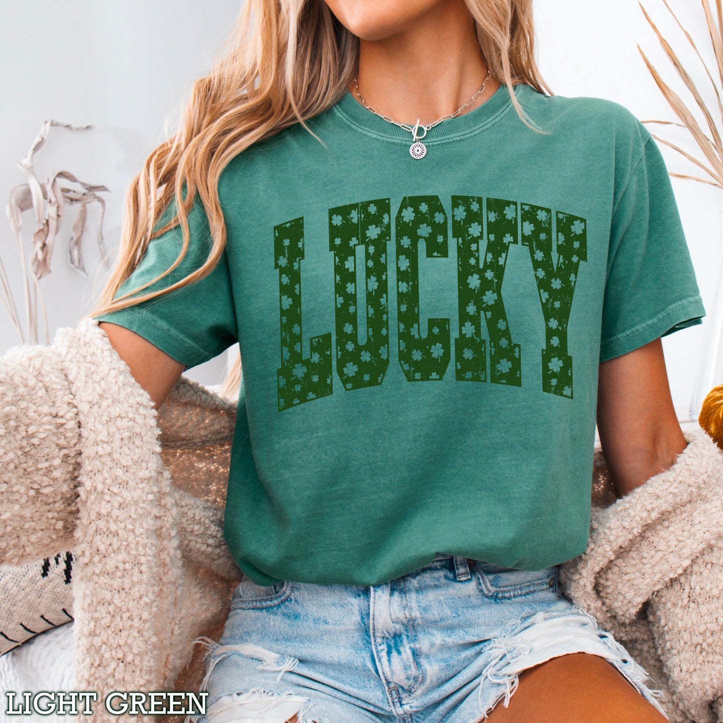 Lucky St. Patrick’s Day Comfort Color Graphic Tee