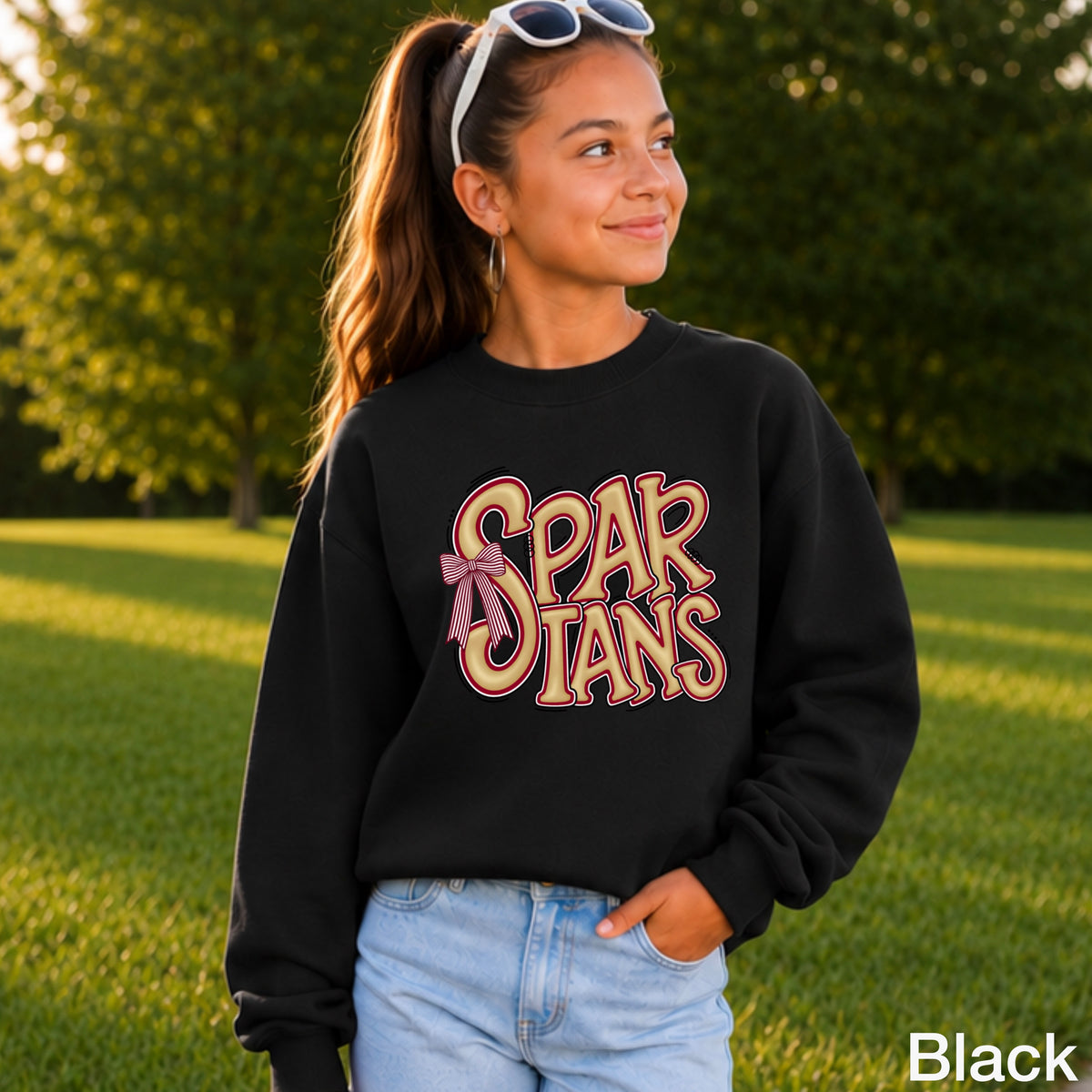 Spartans Youth Crewneck Sweatshirt