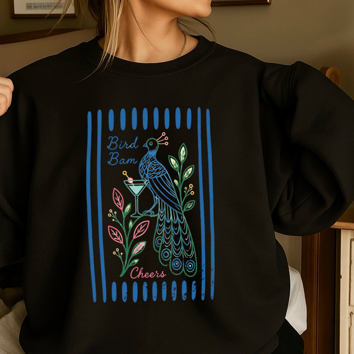 Mahjong Bam Bird Sweatshirt