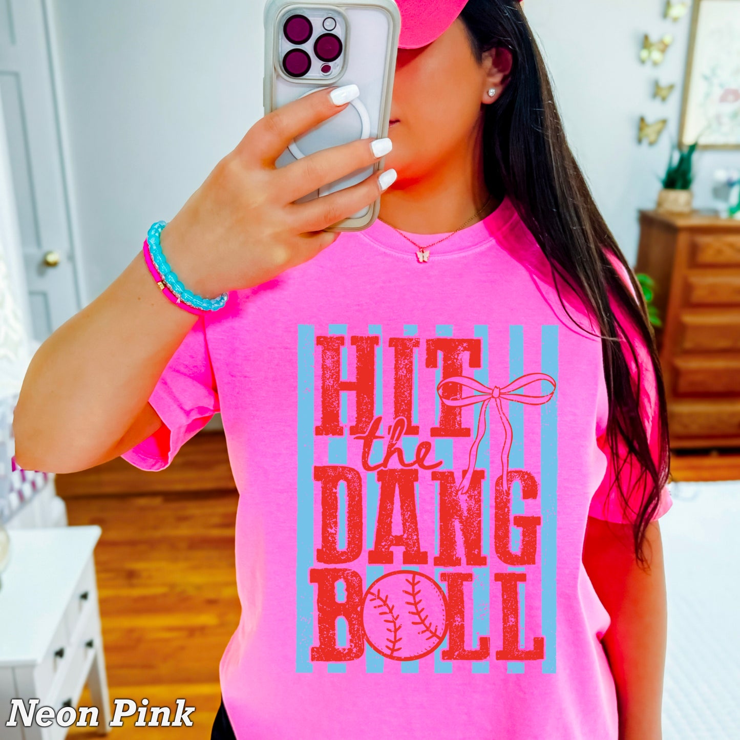 Hit The Dang Ball Comfort Color Graphic Tee