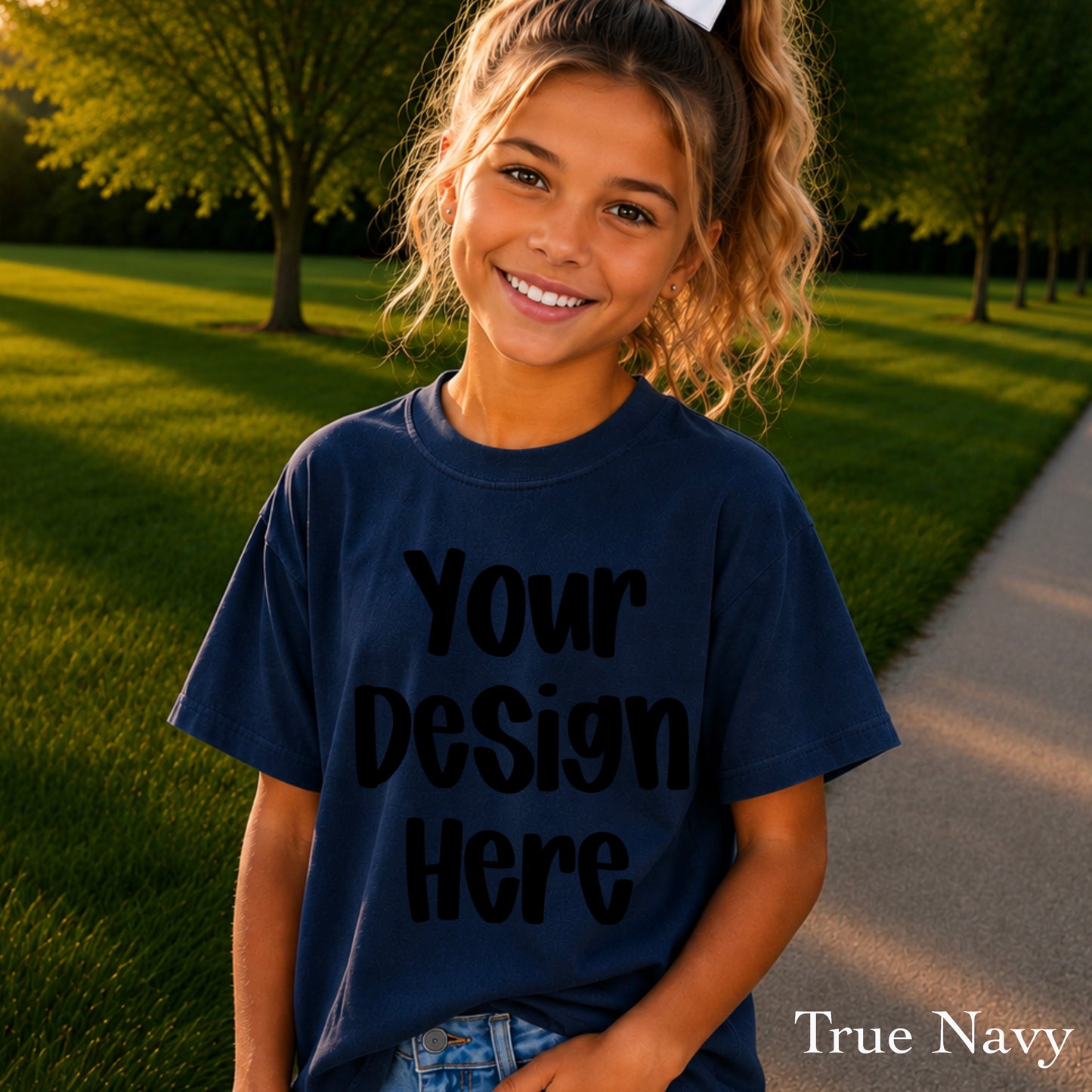 Custom Youth Print On Demand Comfort Color T-Shirt