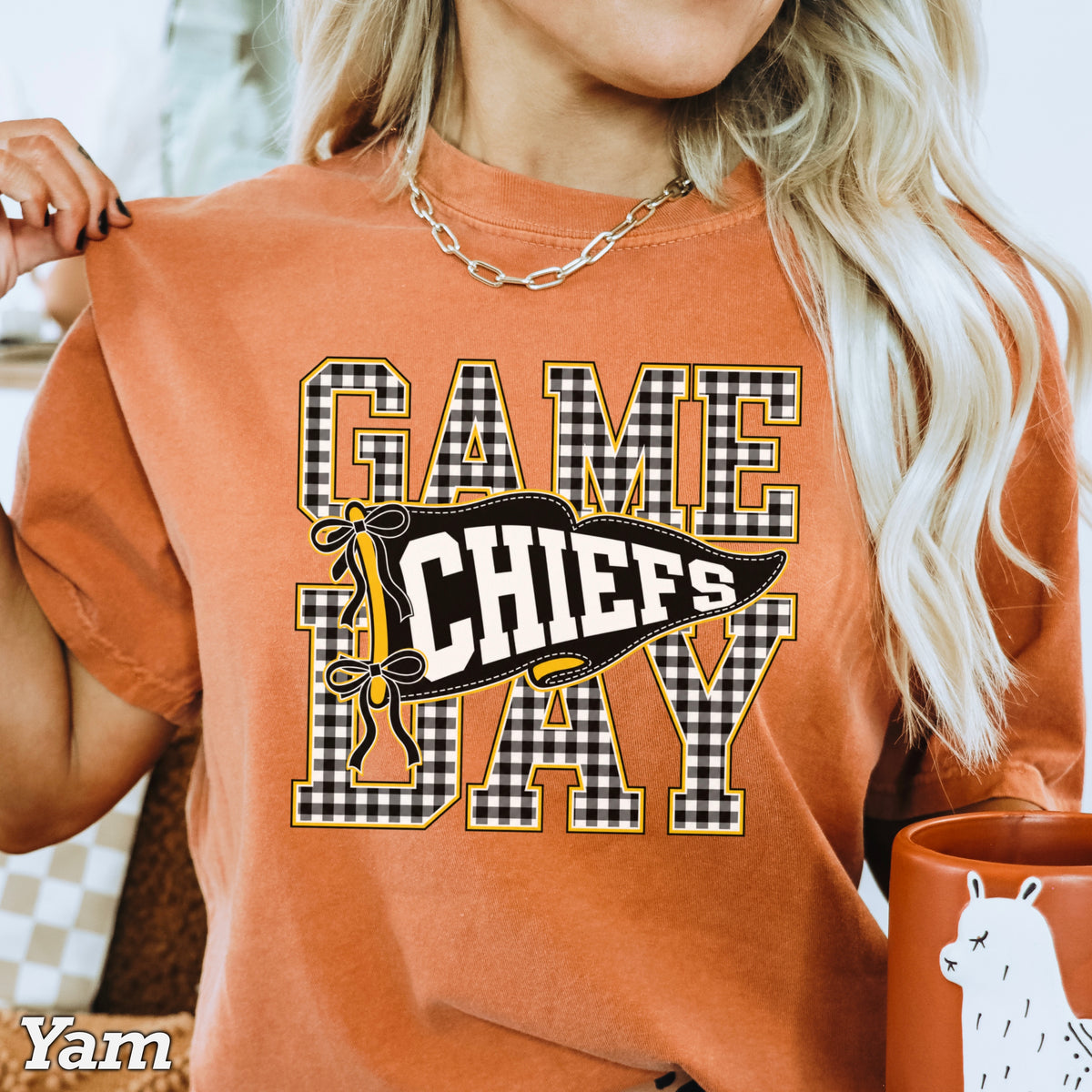 Chiefs Comfort Color Graphic Tee