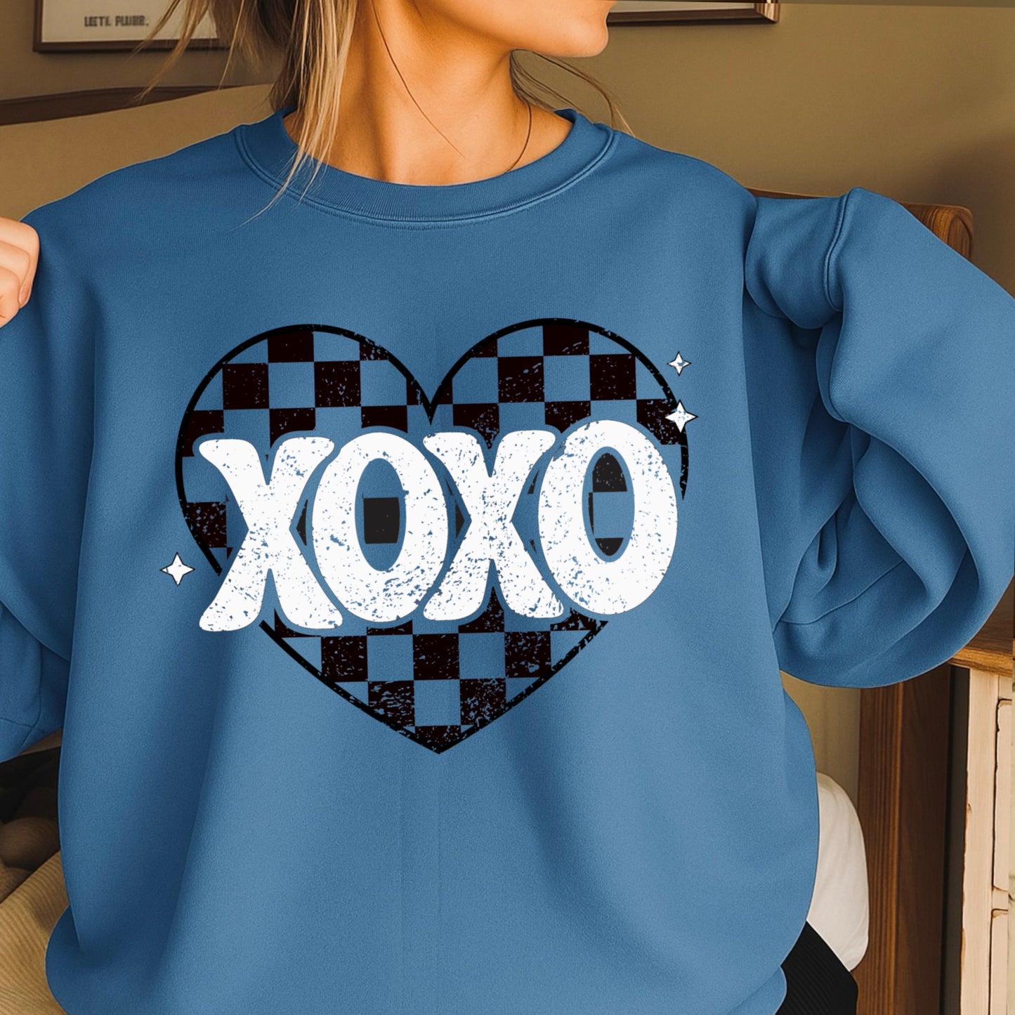 Xoxo Valentine’s Day Crewneck Sweatshirt