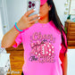 Cheer For The Cure Comfort Color Graphic Tee