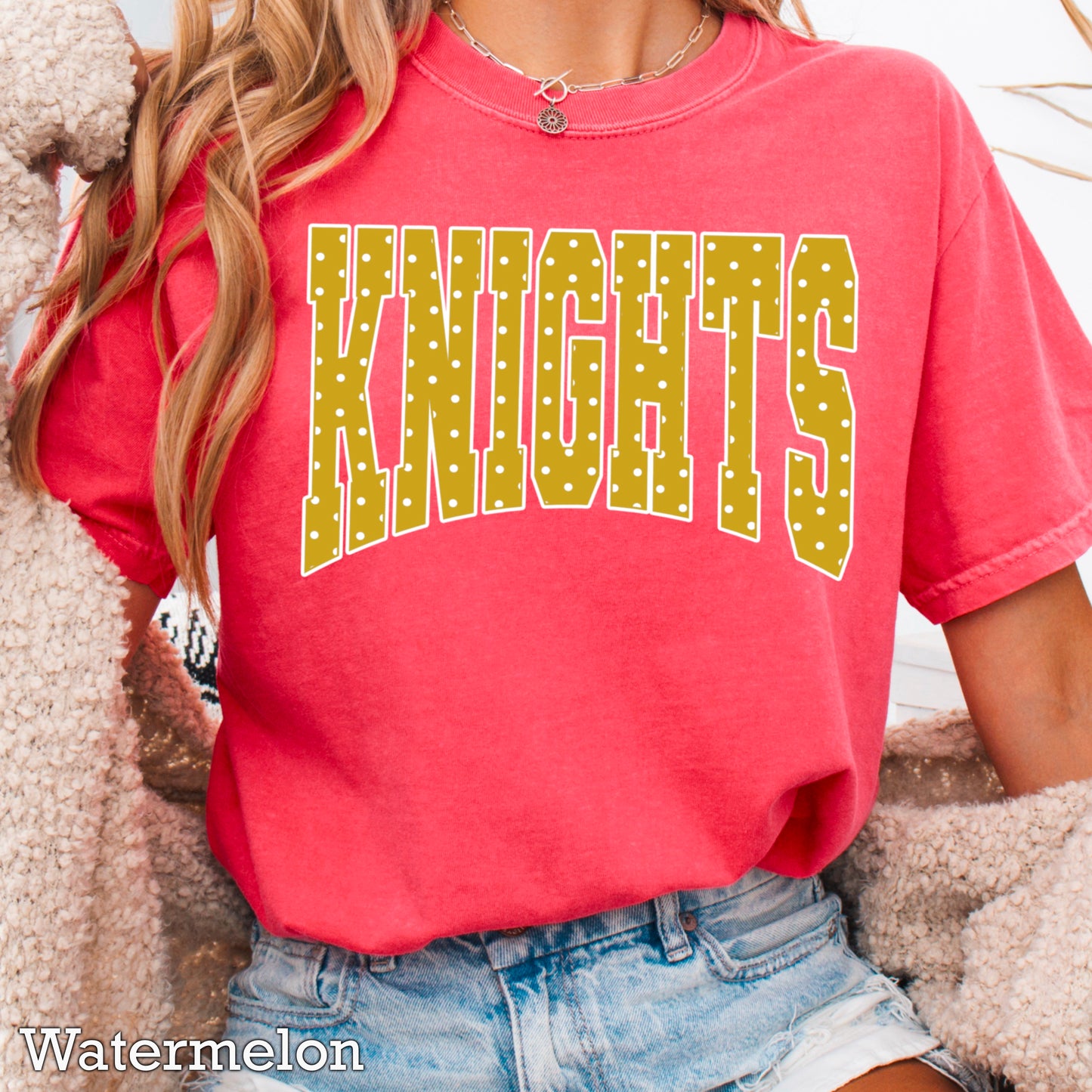 Knights Comfort Color Graphic Tee
