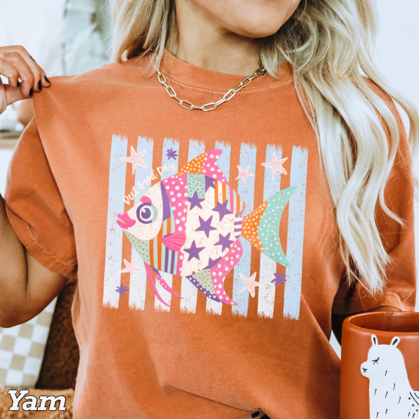Reel Good Day Comfort Color Graphic Tee