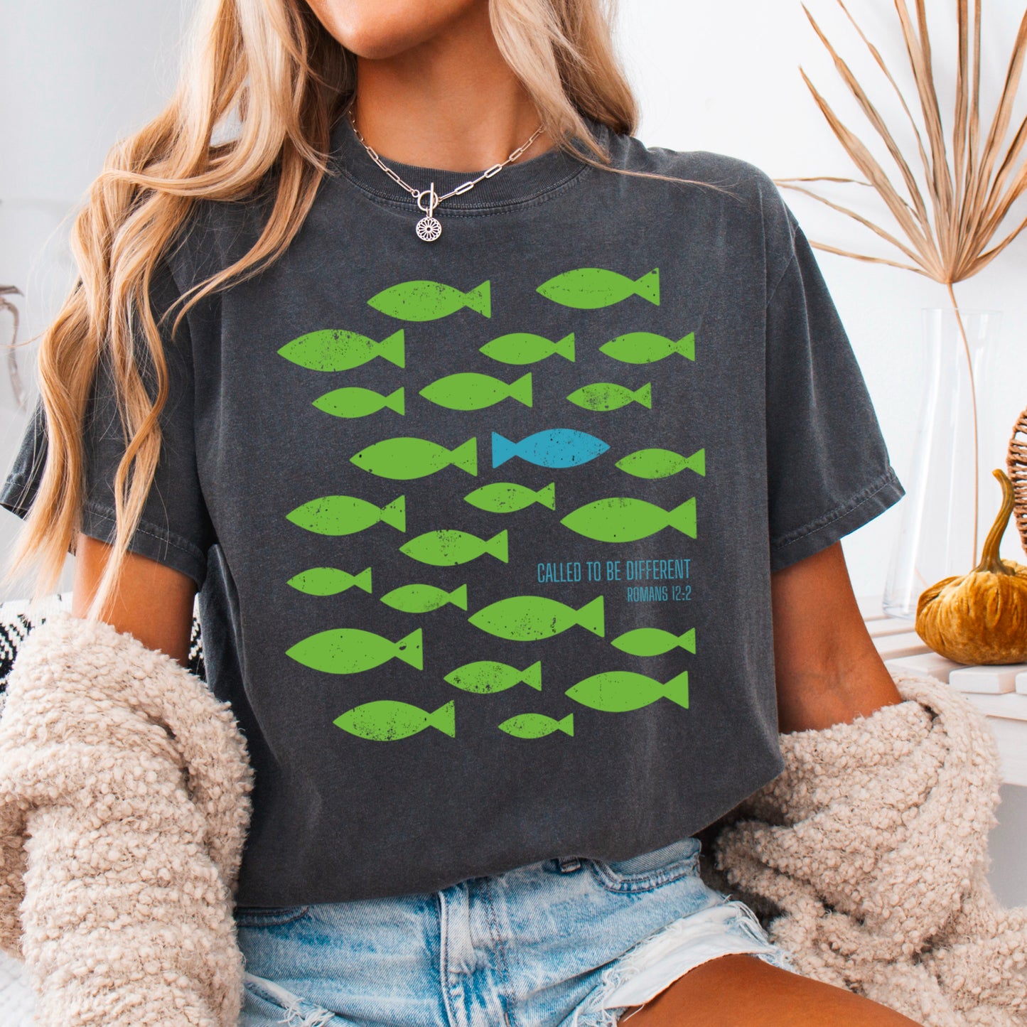Called To Be Different Christian Comfort Color Graphic Tee