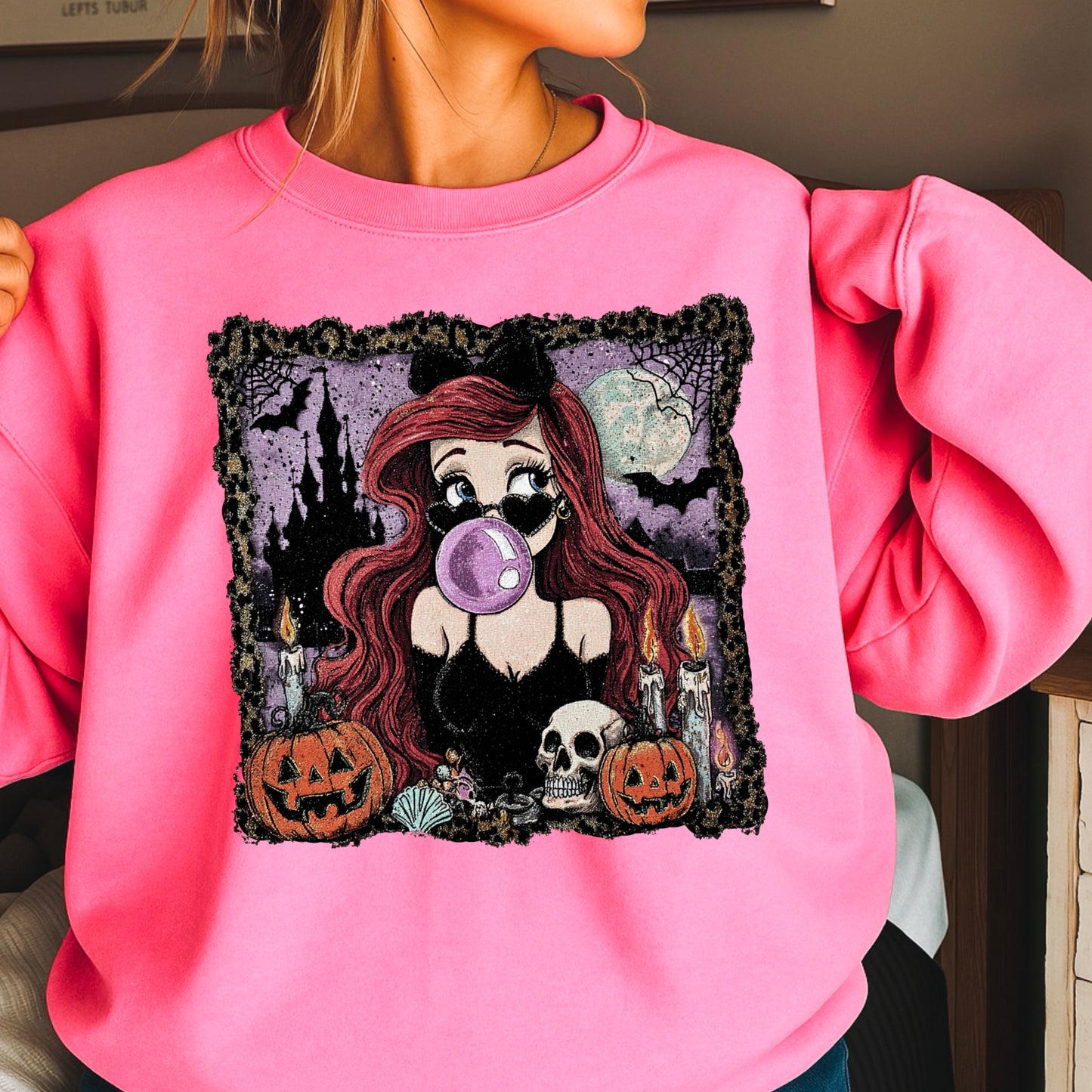 Halloween Princess Halloween Crewneck Sweatshirt