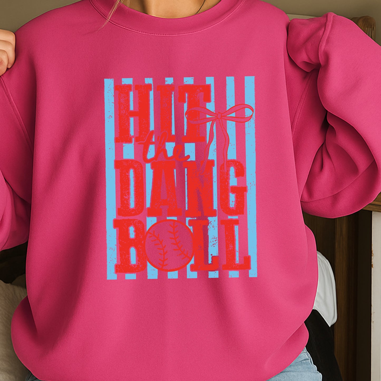Hit The Dang Ball Crewneck Sweatshirt