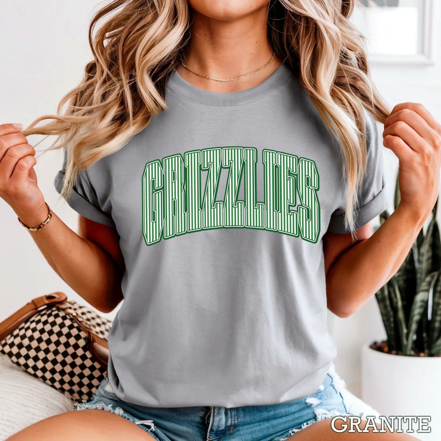Grizzlies Comfort Color Graphic Tee