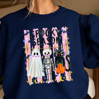 Spooky Season Halloween Crewneck Sweatshirt