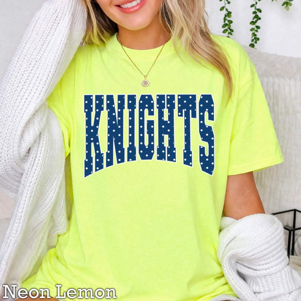 Knights Comfort Color Graphic Tee