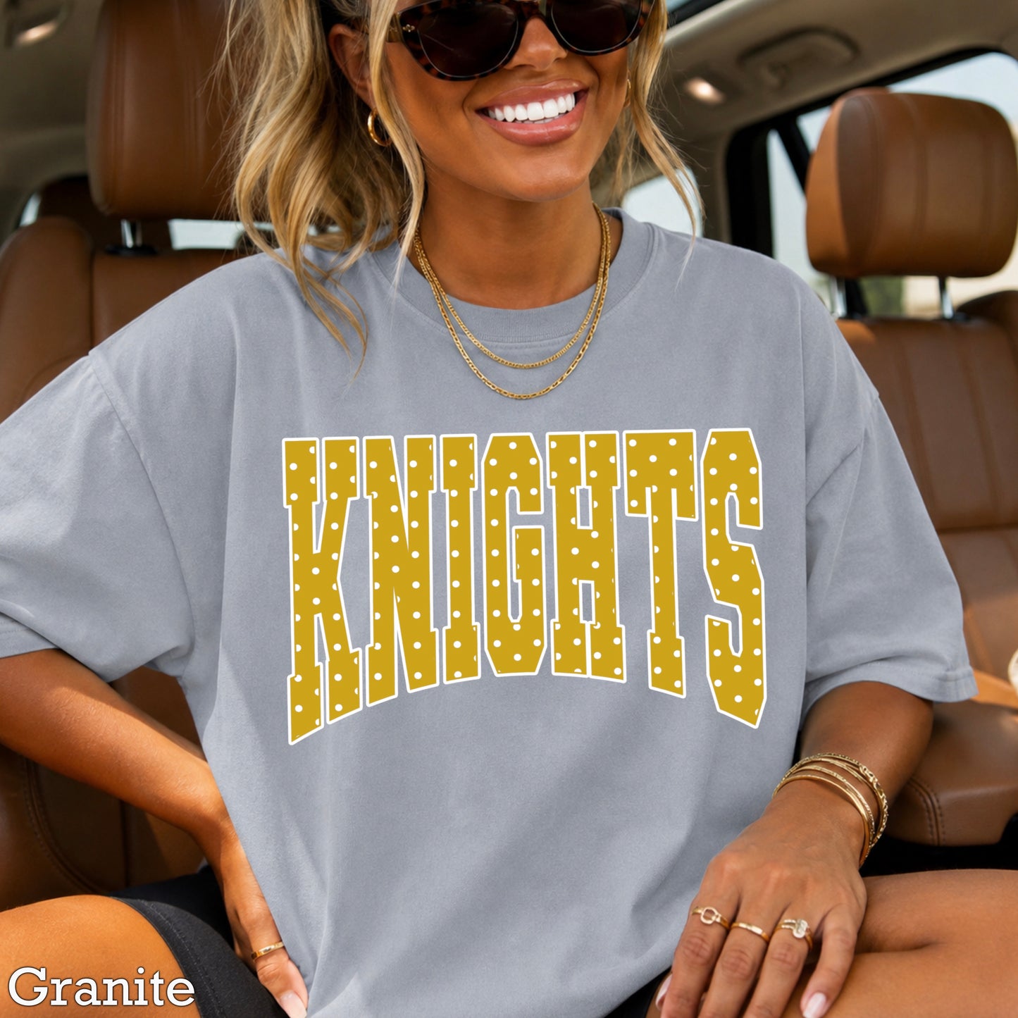 Knights Comfort Color Graphic Tee