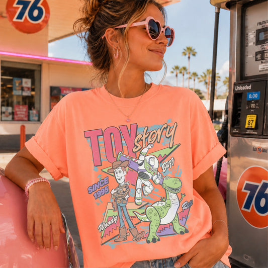 Retro 1995 Toy Version Comfort Color Graphic Tee