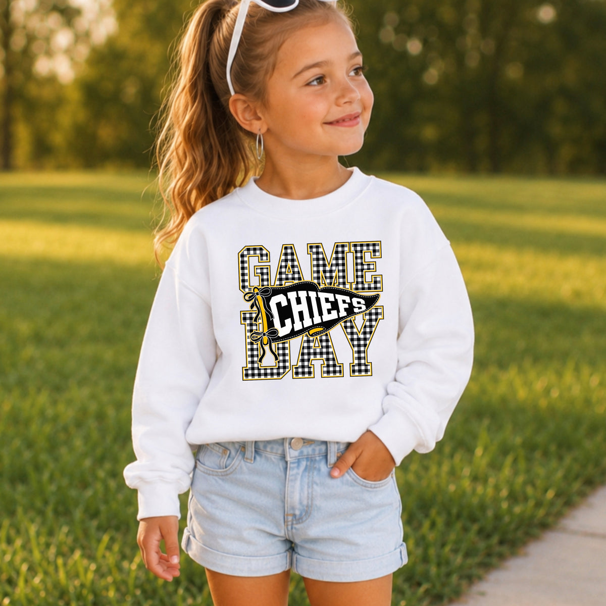 Chiefs Youth Crewneck Sweatshirt