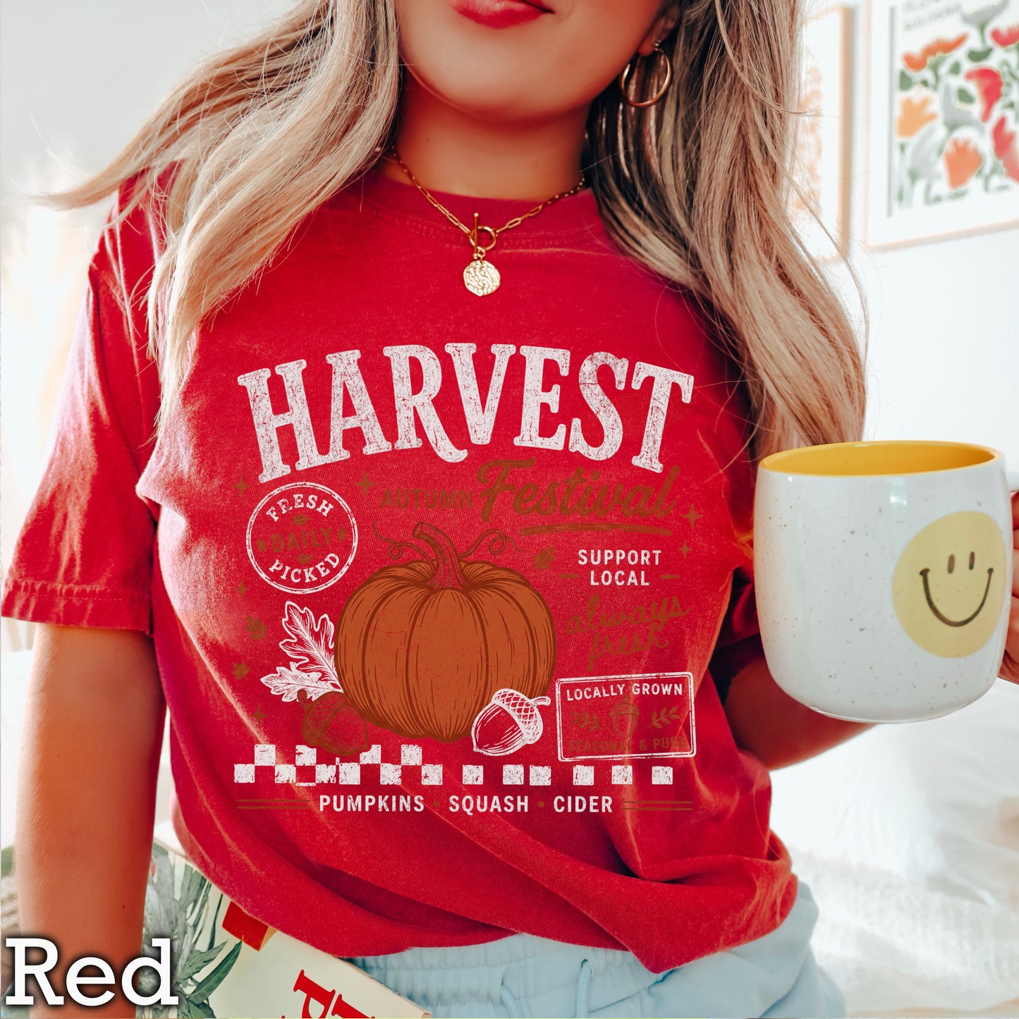 Harvest Festival Comfort Color Graphic Tee