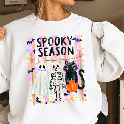 Spooky Season Halloween Crewneck Sweatshirt