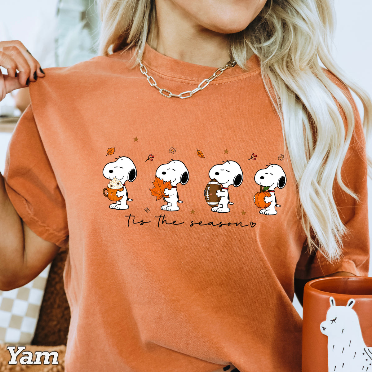 Tis The Season Fall Comfort Color Graphic Tee