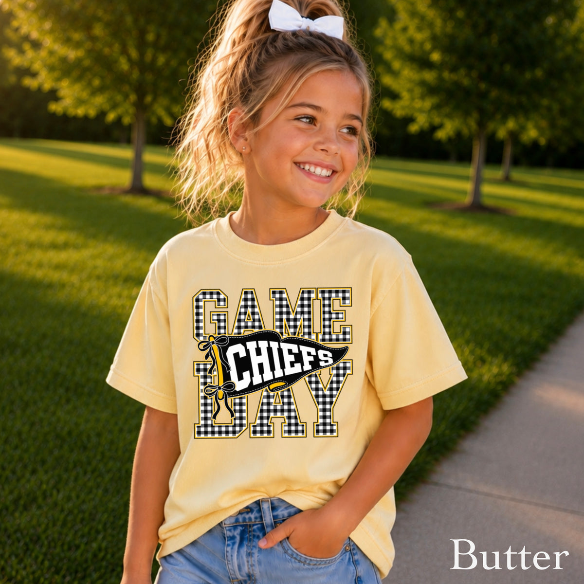 Chiefs Youth Comfort Color T-Shirt