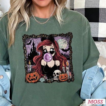 Halloween Princess Halloween Comfort Color Graphic Tee