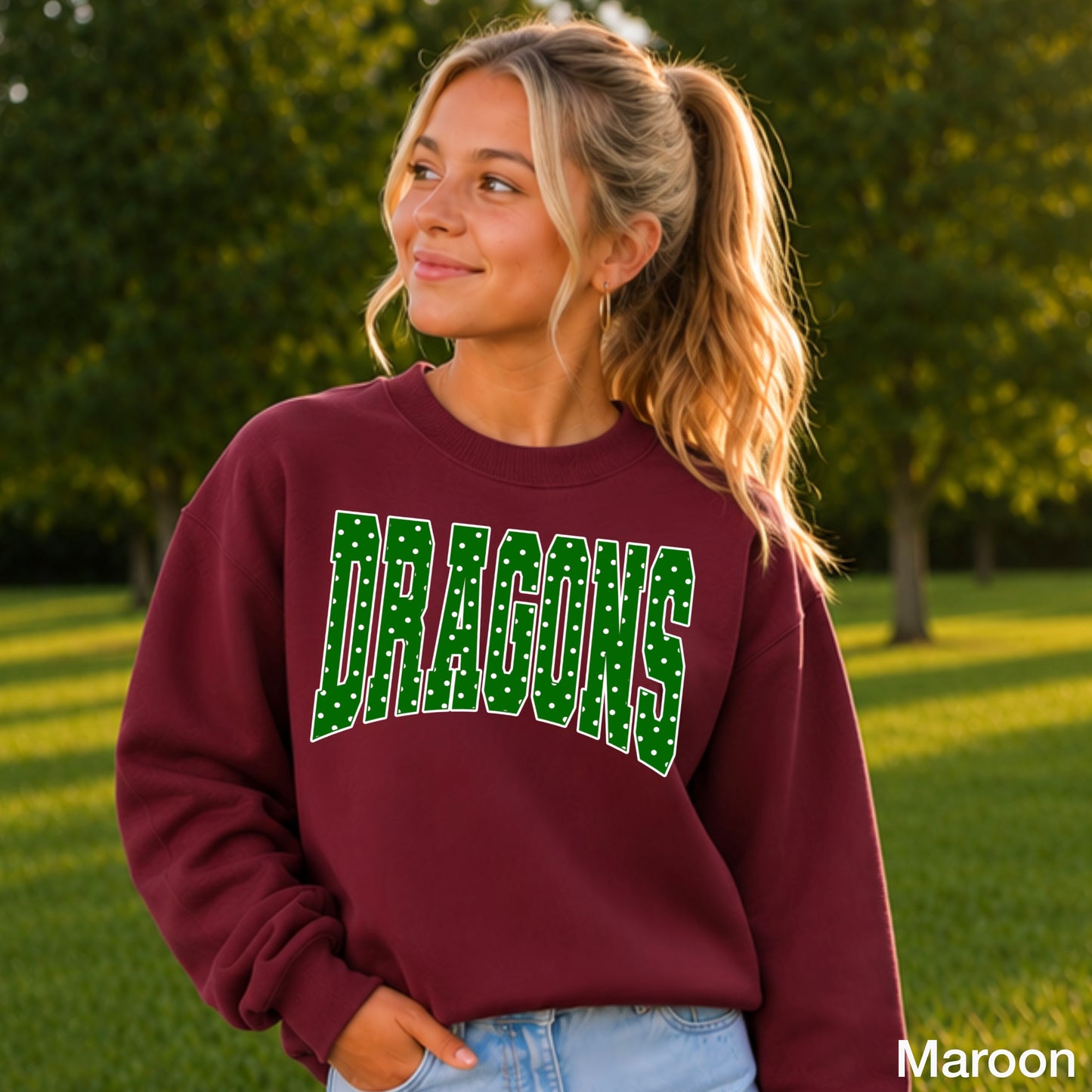 Dragons Youth Crewneck Sweatshirt