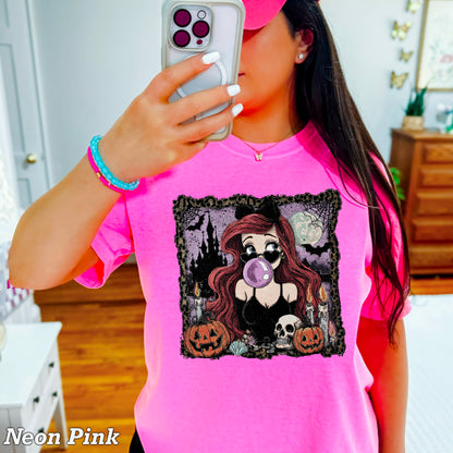 Halloween Princess Halloween Comfort Color Graphic Tee