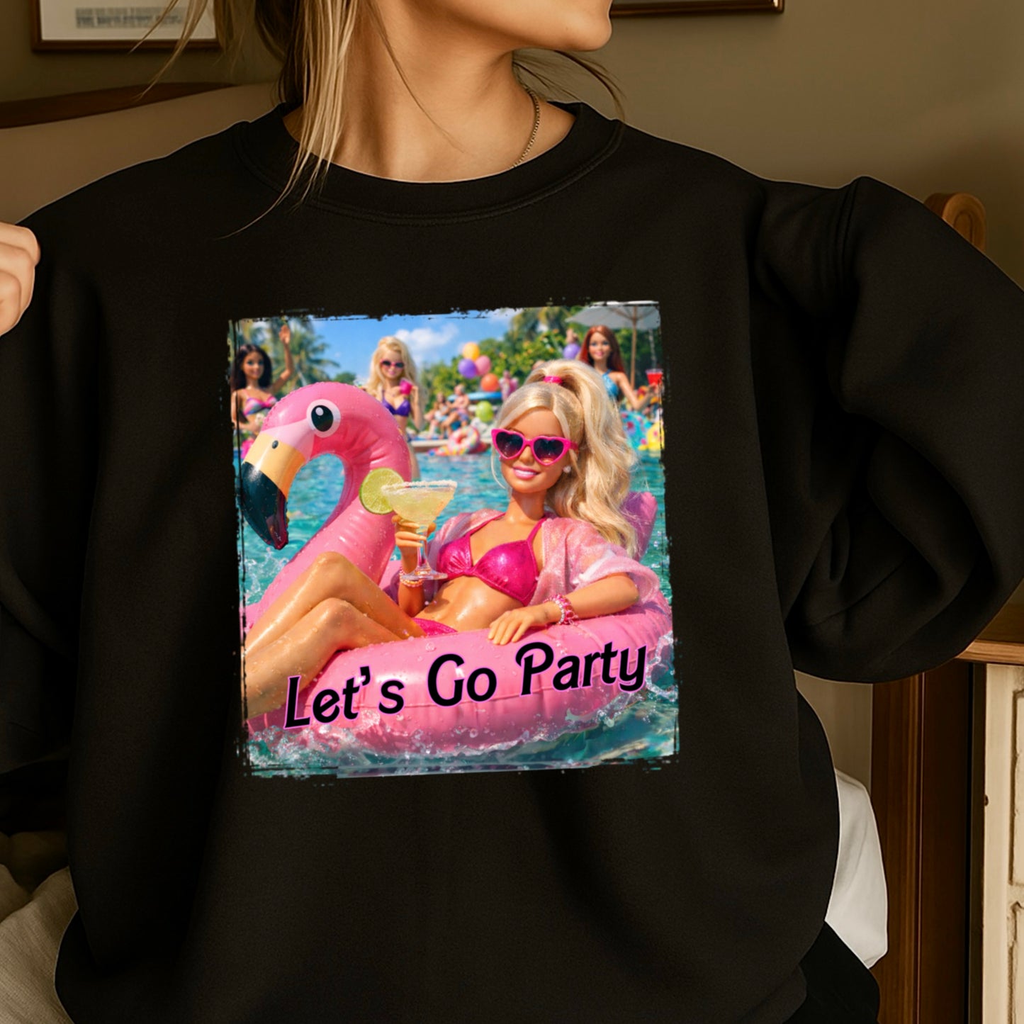 Let’s Go Party Crewneck Sweatshirt