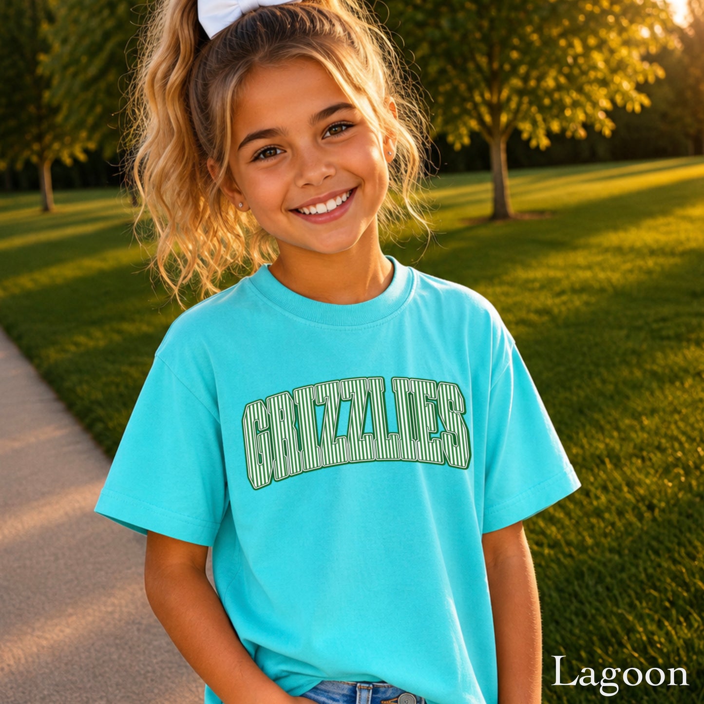 Grizzlies Youth Comfort Color T-Shirt