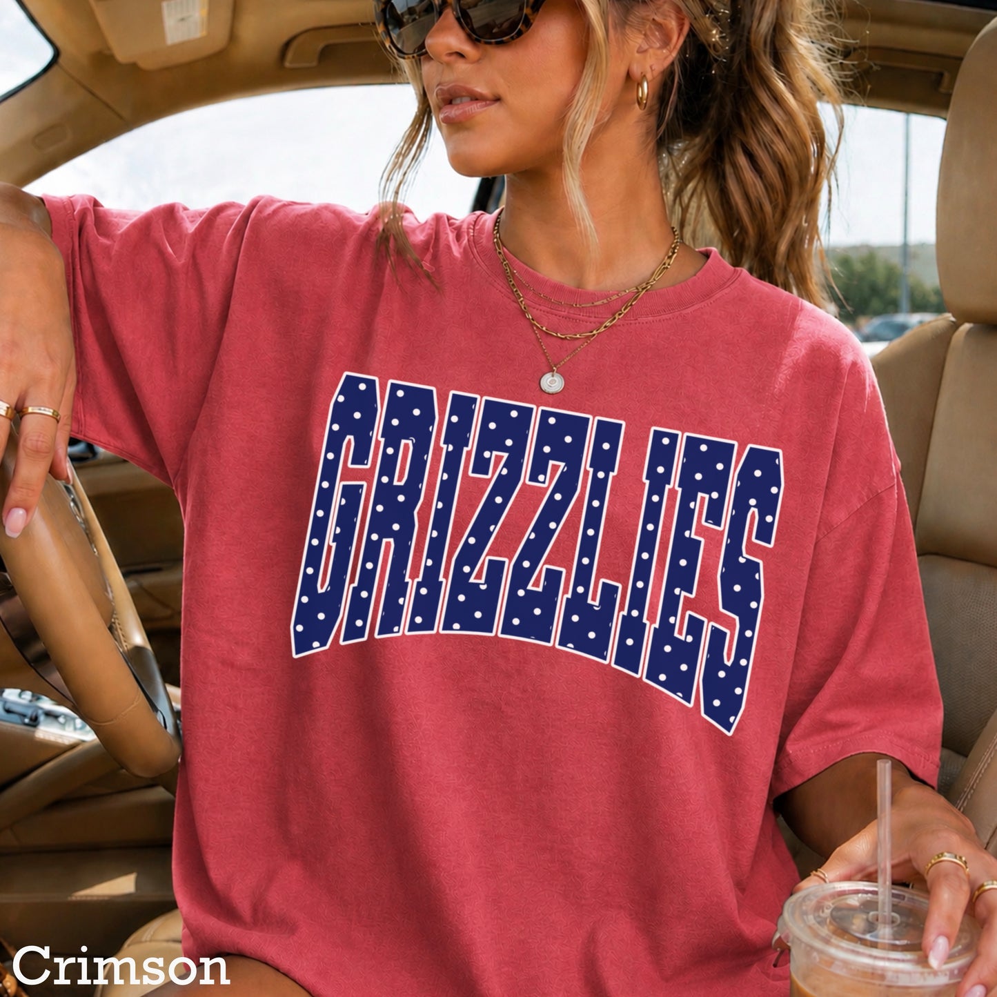 Grizzlies Comfort Color Graphic Tee