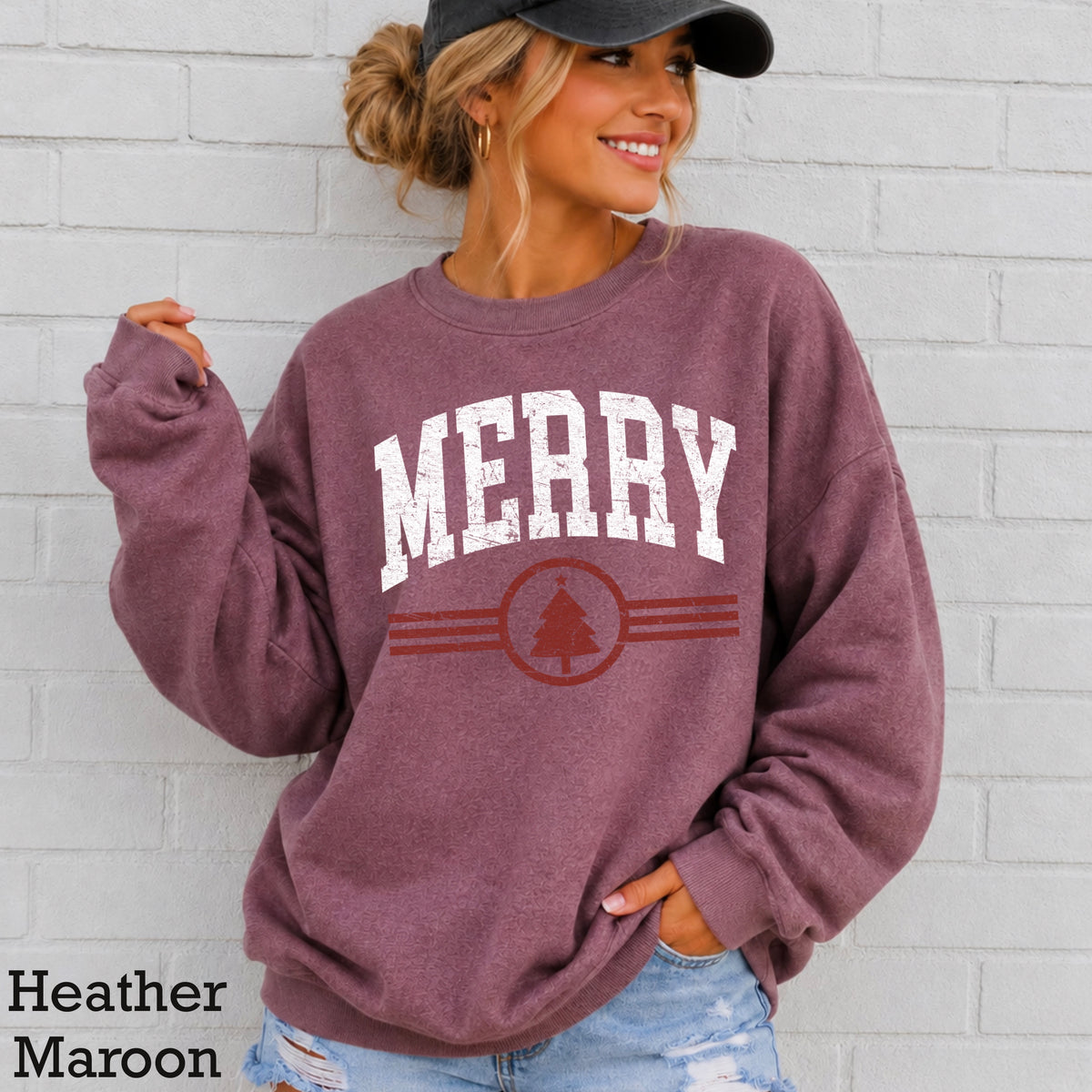 Merry Christmas Crewneck Sweatshirt