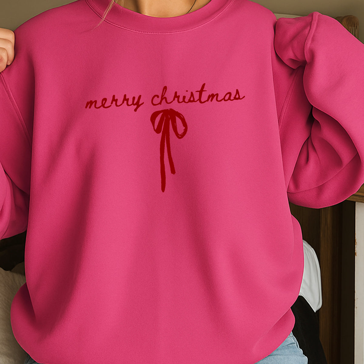 Merry Christmas Crewneck Sweatshirt