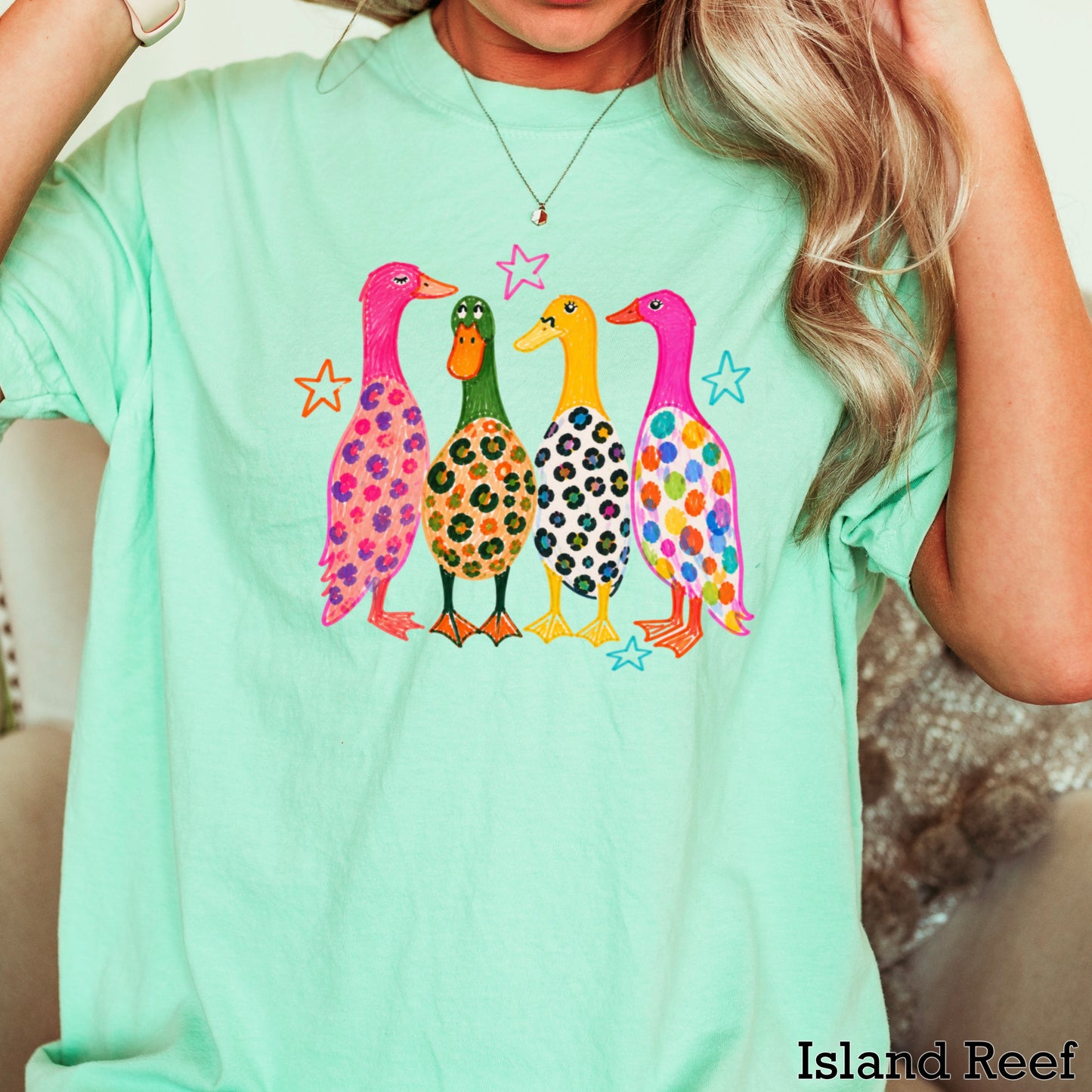 Mallard Ducks Comfort Color Graphic Tee